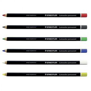 STAEDTLER fedtblyant sort - permanent - 5228631